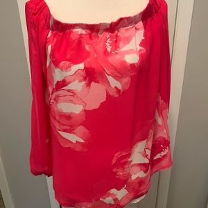 Beautiful Like New Size L INC Off the shoulders top b